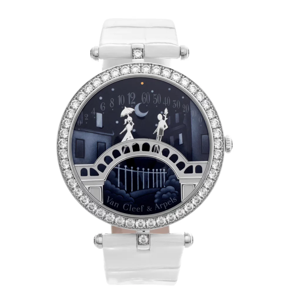 Van Cleef & Arpels Des Amoureux Poet 18k Pont VCARN9VI00